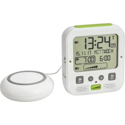 TFA 60.2545.10 - Digitální budík s rádiově řízeným časem - antracit