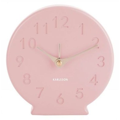 Designové stolní hodiny KA5770PI Karlsson 14cm