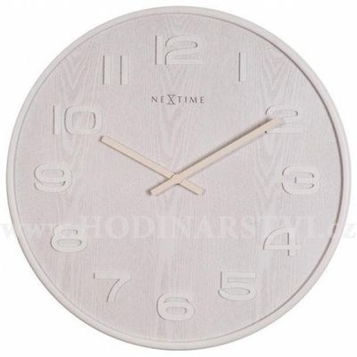 Hodiny NEXTIME 3095wi Wood Wood Big 53cm
