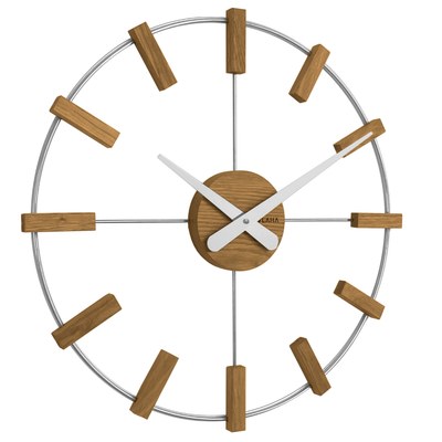 JVD HC501.1 - velké moderní hodiny o průměru 50 cm