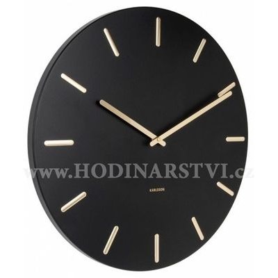 Hodiny Karlsson 5716BK 45cm