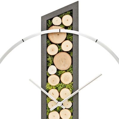 JVD HC501.1 - velké moderní hodiny o průměru 50 cm