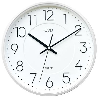JVD HX2495.2 - dobře čitelné hodiny s tichým chodem