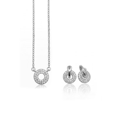 Stříbrný set JVD 925/1000 SVLS0156SJ6BI45