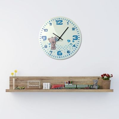 AMS 5577 - stylové hodiny řízené signálem o průměru 50 cm
