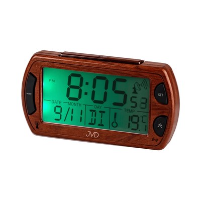 Radiem řízený budik JVD RB358.12