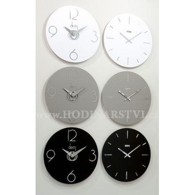 Designové nástěnné hodiny Gemini I412TRV caffé latte IncantesimoDesign 45cm