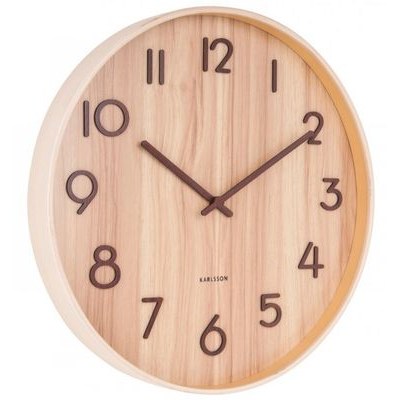 Designové nástěnné hodiny Karlsson KA5807BR 40cm