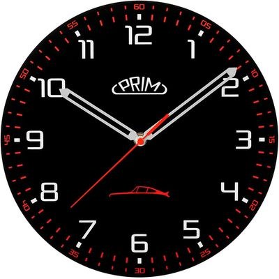Hodiny PRIM Speedline - černo-červené