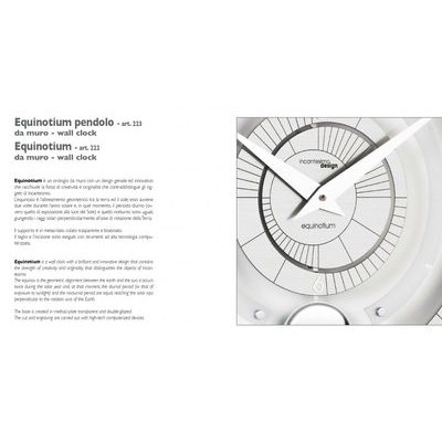 Designové nástěnné hodiny I222M IncantesimoDesign 45cm