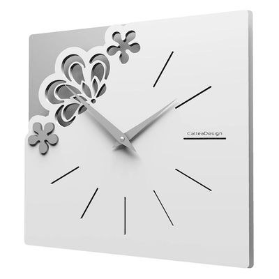 Hodiny CalleaDesign 10-030-65 Foy 35 cm vínová červená