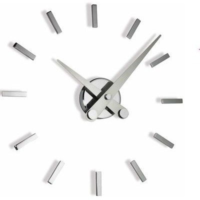 Hodiny Nomon Puntos Suspensivos 12i 50cm silver