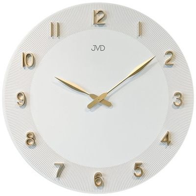 JVD HC501.1 - velké moderní hodiny o průměru 50 cm