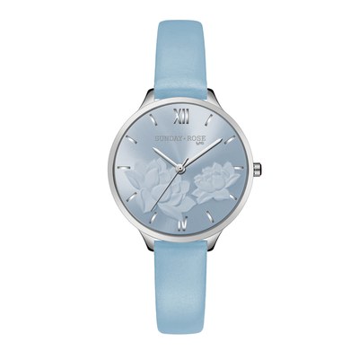 Hodinky SUNDAY ROSE Fashion Pastel Blue SUN-F18