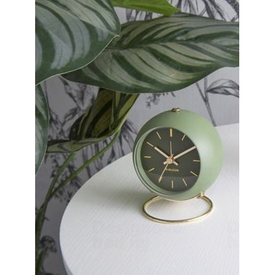 KUBRi 0097 - dubové hodiny české výroby o průměru 44 cm