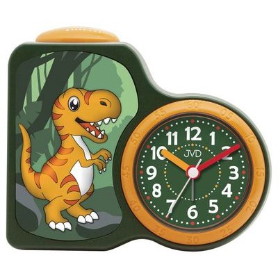 JVD SRP163.1 - dětský budík s dinosaurem
