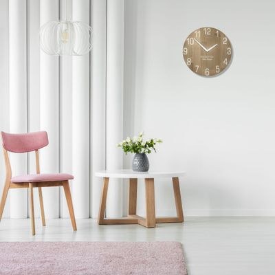 Designové nalepovací hodiny Future Time FT9400BK Modular black 40cm