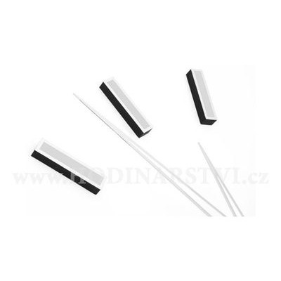 Designové nalepovací hodiny Future Time FT9600BK Modular black 60cm