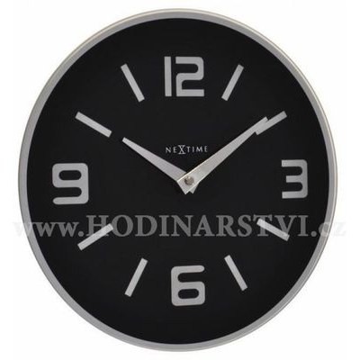 Hodiny NEXTIME 8148zw 43x43cm Shuwan
