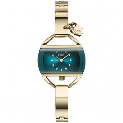 Hodinky Storm Temptress Charm gold-teal