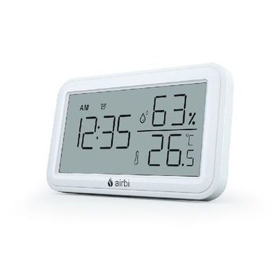 Pokojový teploměr a vlhkoměr Airbi INDOOR - bílý