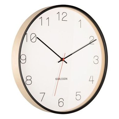 Designové nástěnné hodiny KA5898BK Karlsson 35cm