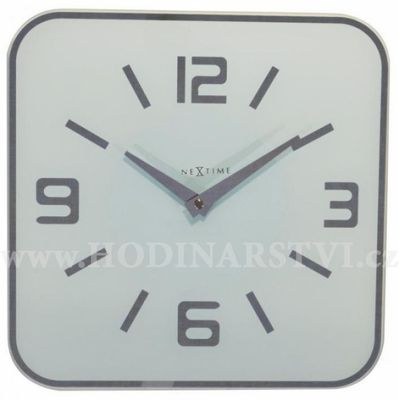 Hodiny NEXTIME 8149wi 43x43cm Shoko