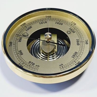 Barometr B802130 - špičkový komponent 134 mm na zabudování s průhledem do mechanismu