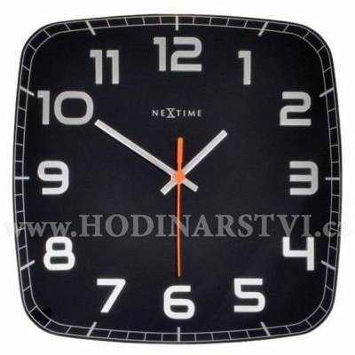 Hodiny NEXTIME 8816zw Classy square 30cm