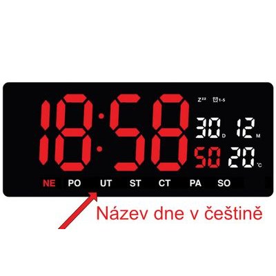 KUBRi 0700 - Moderní hodiny z nerez oceli vyrobené v Česku