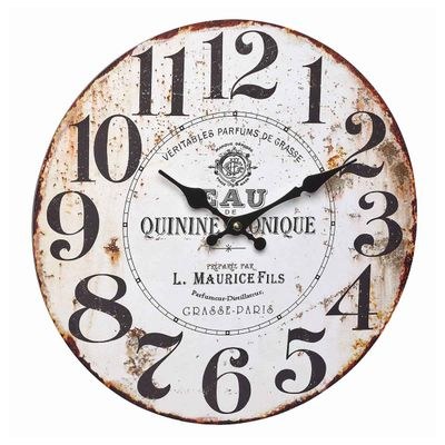 TFA 60.3045.10 - analogové nástěnné hodiny VINTAGE - Quinine tonique