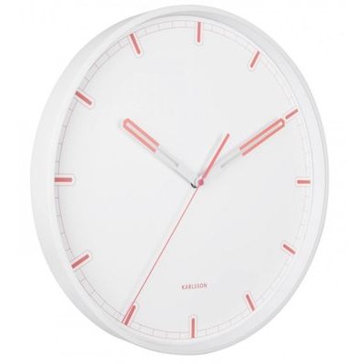 Designové nástěnné hodiny I560M chrome IncantesimoDesign 45cm