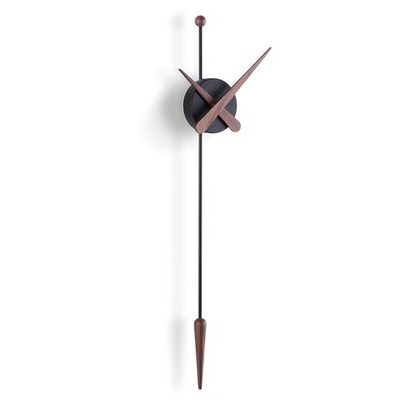 Designové nástěnné hodiny Nomon Punta BW 63cm