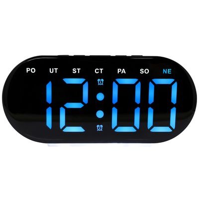 JVD SB8035.3 - svítící hodiny s budíkem a názvem dne v češtině