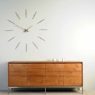 Hodiny Nomon Cris Gold White 70 cm