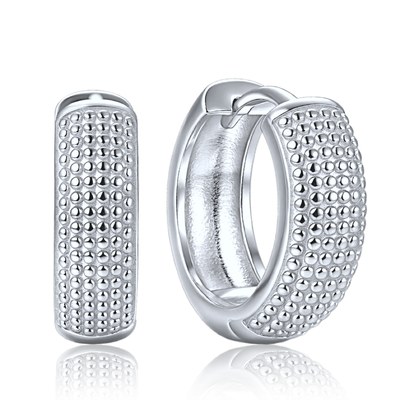 MINET Elegantní stříbrné 925/1000 náušnice JMAS0327SE00