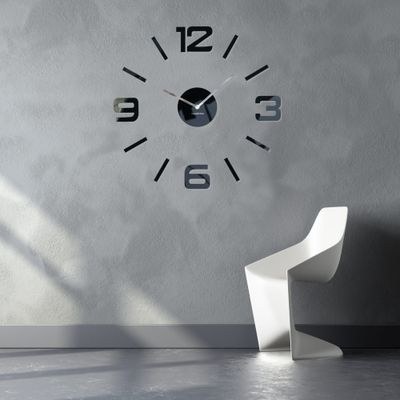 KUBRi 0700 - Moderní hodiny z nerez oceli vyrobené v Česku