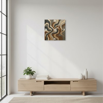 JVD HC501.1 - velké moderní hodiny o průměru 50 cm