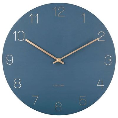 Designové nástěnné hodiny Karlsson KA5762BL 40cm