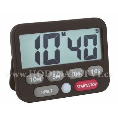 Digitální časovač a stopky TFA 38.2038.01 - černá