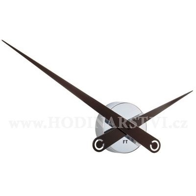 Designové nástěnné hodiny Future Time FT9620BK Hands black 60cm