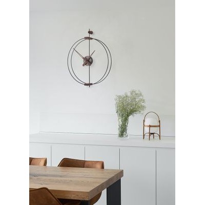 JVD HC501.1 - velké moderní hodiny o průměru 50 cm
