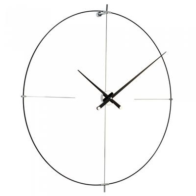 Designové nástěnné hodiny Nomon Bilbao BilbaoBB L černé 110cm