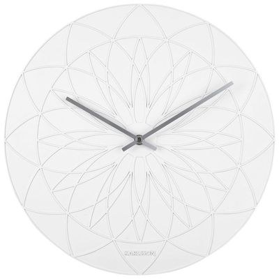 Designové nástěnné hodiny Karlsson KA5836WH 35cm