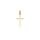 MOISS přívěsek ze žlutého zlata KŘÍŽEK