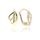 MOISS náušnice ze žlutého zlata
