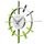 Hodiny CalleaDesign 10-018-76 Crosshair 29 cm zelené jablko