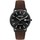 LAVVU Černé pánské hodinky se safírovým sklem Copenhagen Titanium Black