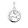 Stříbrný přívěs zvěrokruh Lev kroužek