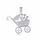 MOISS stříbrný přívěsek KOČÁREK